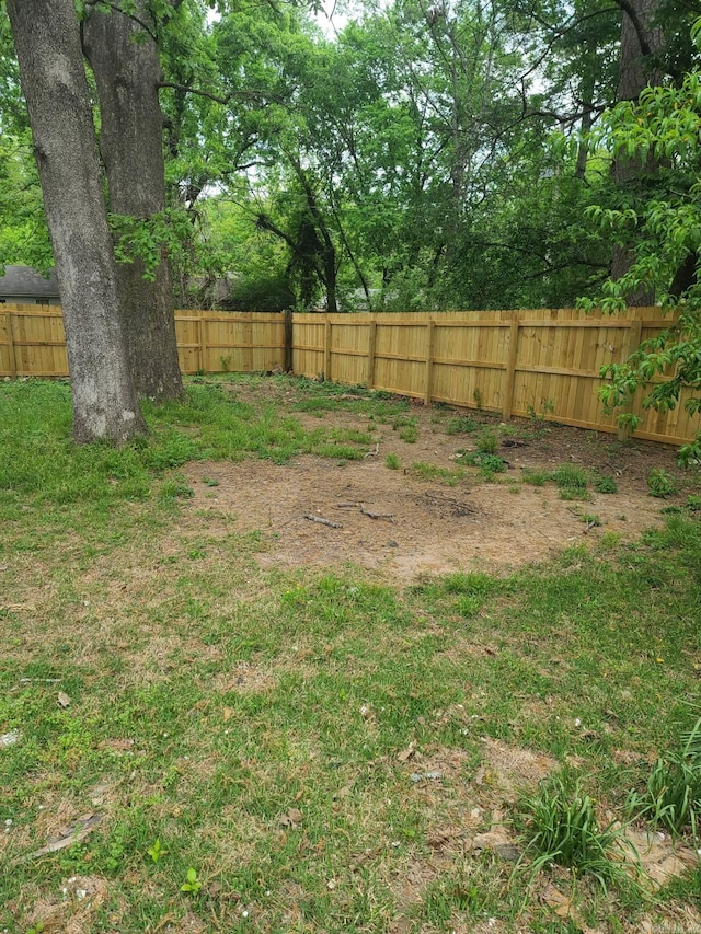 4518 W 25th, Little Rock, AR 72204 - view of fenced backyard