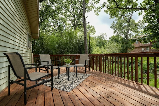 2318 Breckenridge Dr, Little Rock, AR 72227 - view of deck