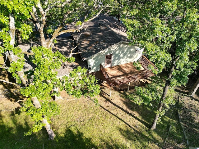 2318 Breckenridge Dr, Little Rock, AR 72227 - aerial view of property and surrounding area