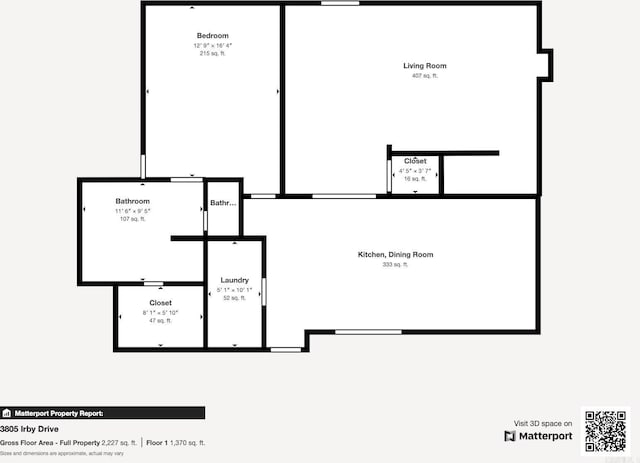 3805 Irby Dr, Conway, AR 72034 - room layout