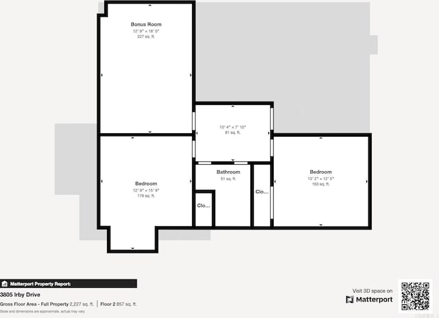 3805 Irby Dr, Conway, AR 72034 - property floor plan