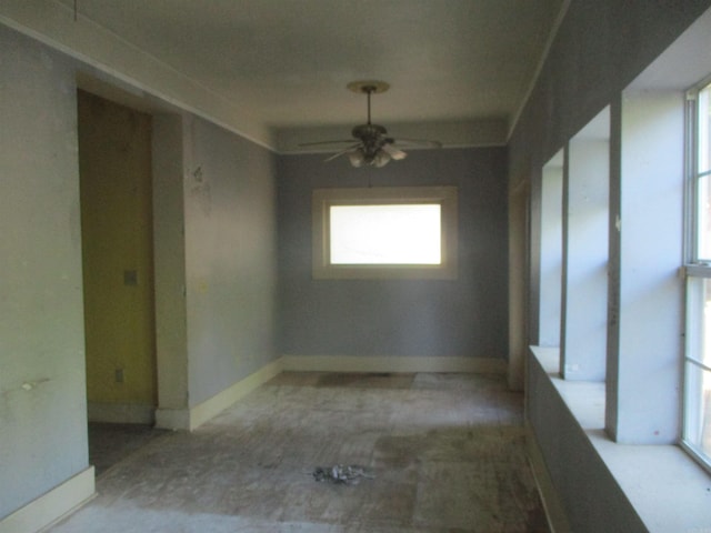 2111 S Arch St, Little Rock, AR 72206 - unfurnished room with ceiling fan