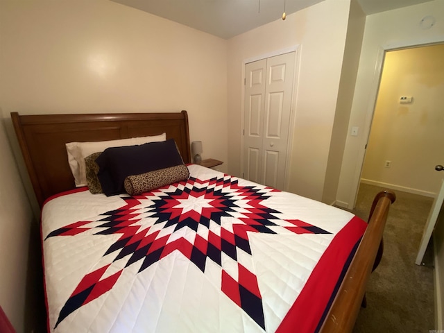 47 Eagle Ln, Mount Ida, AR 71957 - carpeted bedroom with a closet and baseboards