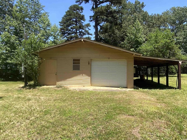 47 Eagle Ln, Mount Ida, AR 71957 - garage featuring driveway and a garage