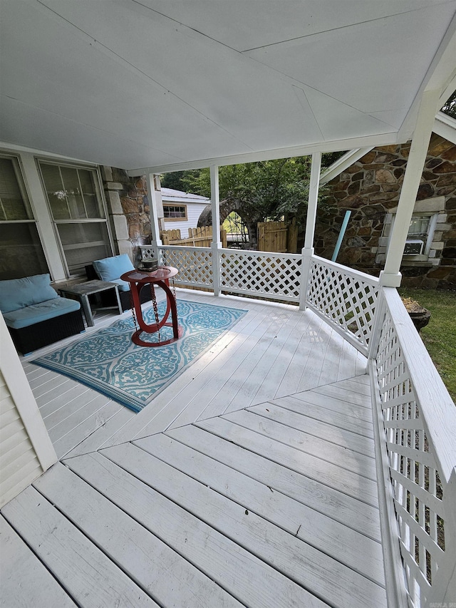 1421 W 25th St, North Little Rock, AR 72114 - view of deck