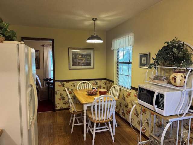 113 Boyd Rd, Southside, AR 72501 - dining room featuring wood finished floors and a wainscoted wall