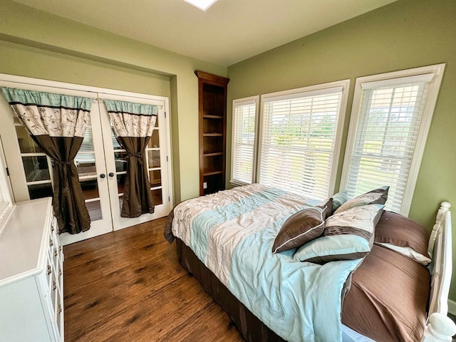 125 Gassaway, Searcy, AR 72143 - bedroom featuring wood finished floors and french doors
