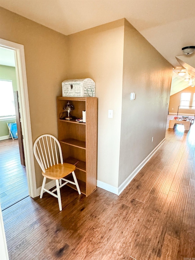 125 Gassaway, Searcy, AR 72143 - corridor with wood finished floors and baseboards