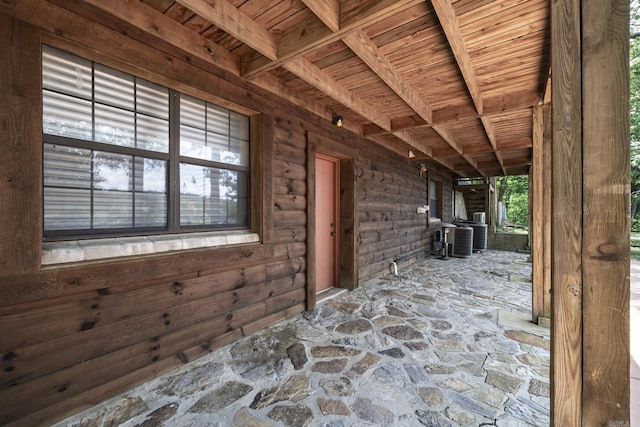 1323 Timberlake Dr, Royal, AR 71968 - view of patio featuring central AC