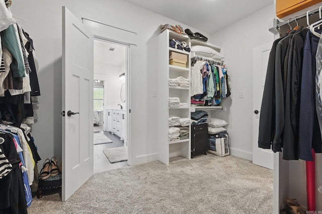 10584 Gunter Loop, Benton, AR 72019 - spacious closet featuring carpet floors