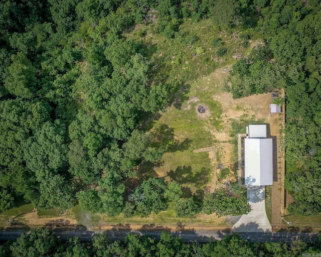 630 Cliffview Dr, Quitman, AR 72131 - aerial overview of property's location featuring a forest