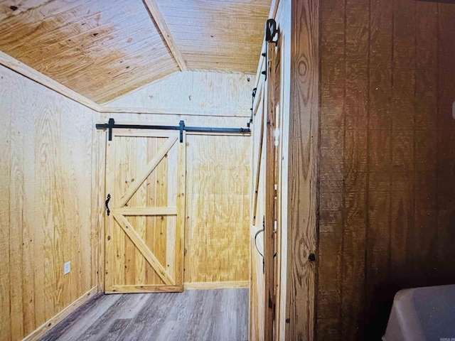 8923 Misenheimer Rd, Mountain View, AR 72560 - detailed view of wood finished floors, baseboards, and wood ceiling