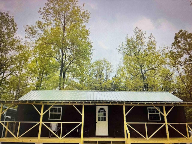 8923 Misenheimer Rd, Mountain View, AR 72560 - horse barn with view of scattered trees