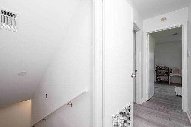 4605 N Cedar, North Little Rock, AR 72116 - hall with light wood-style flooring