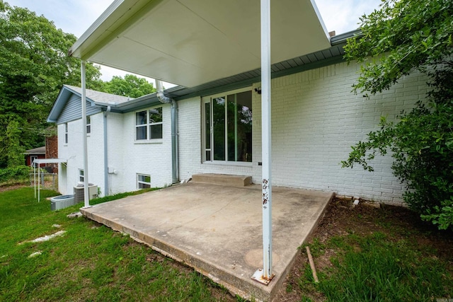 4605 N Cedar, North Little Rock, AR 72116 - view of patio with central AC
