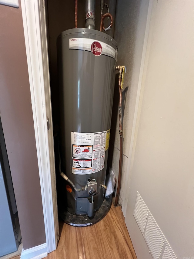 utilities featuring water heater