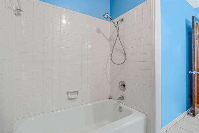 4204 Fox Hill Rd, North Little Rock, AR 72116 - full bath with  shower combination and tile patterned flooring