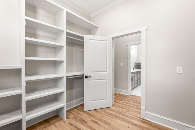 view of closet