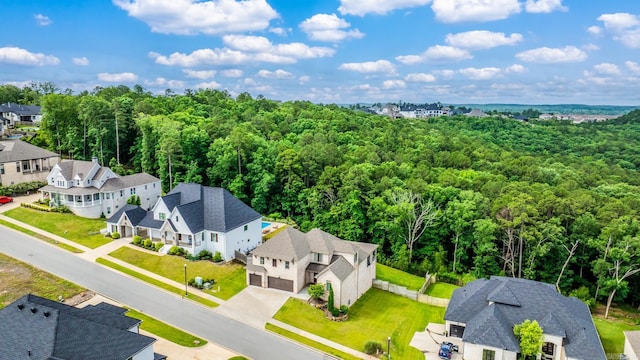 67 Falstone Dr, Little Rock, AR 72223 - aerial perspective of suburban area featuring a forest