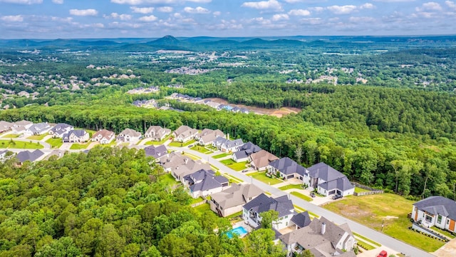 67 Falstone Dr, Little Rock, AR 72223 - aerial view of residential area featuring a forest