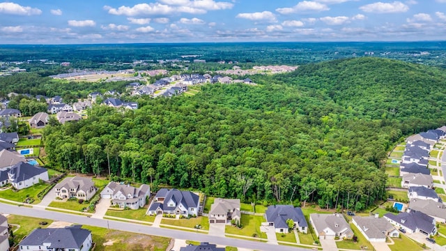 67 Falstone Dr, Little Rock, AR 72223 - aerial overview of property's location featuring nearby suburban area and a forest