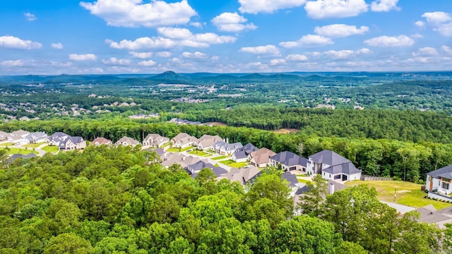 67 Falstone Dr, Little Rock, AR 72223 - aerial view of residential area featuring a heavily wooded area