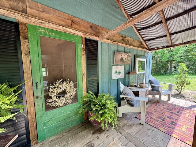 2645 Jumbo Rd, Melbourne, AR 72556 - view of sunroom