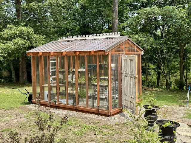 2645 Jumbo Rd, Melbourne, AR 72556 - view of greenhouse with view of scattered trees