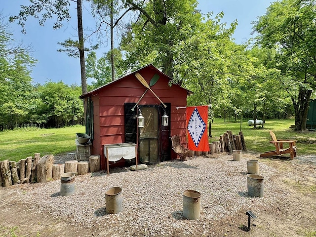 2645 Jumbo Rd, Melbourne, AR 72556 - view of shed
