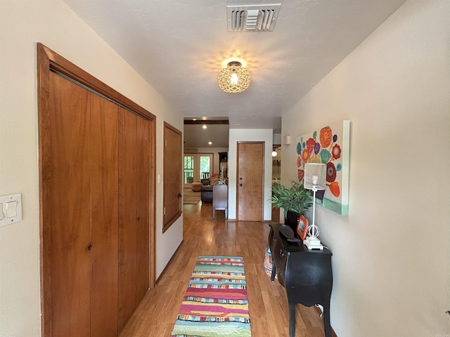 36C Peninsula Dr Unit C, Mount Ida, AR 71957 - hallway featuring light wood-type flooring