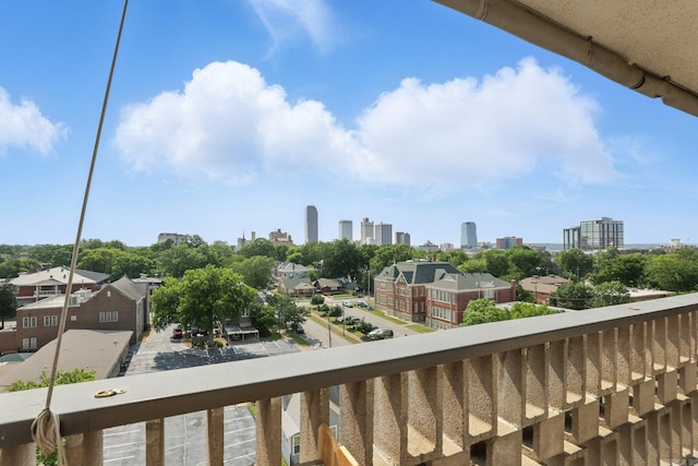 700 E 9th J St, Little Rock, AR 72202 - balcony featuring a view of city