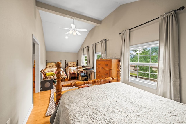 206 Brown, Hot Springs, AR 71913 - bedroom with light wood-style flooring, a ceiling fan, and baseboards