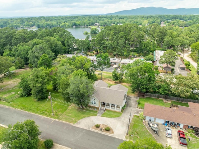 206 Brown, Hot Springs, AR 71913 - bird's eye view of a water and mountain view and a forest