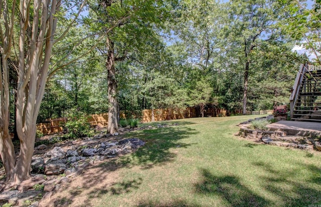9 Lanes End, Little Rock, AR 72223 - view of yard featuring stairs