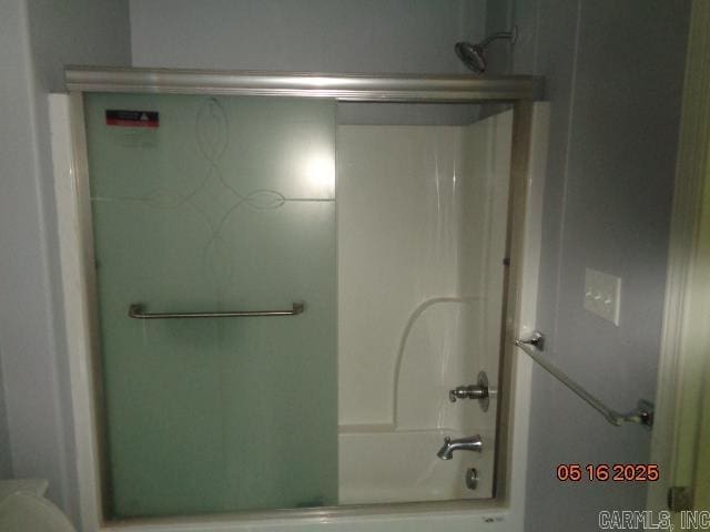 3122 Main St, Little Rock, AR 72206 - bathroom featuring combined bath / shower with glass door