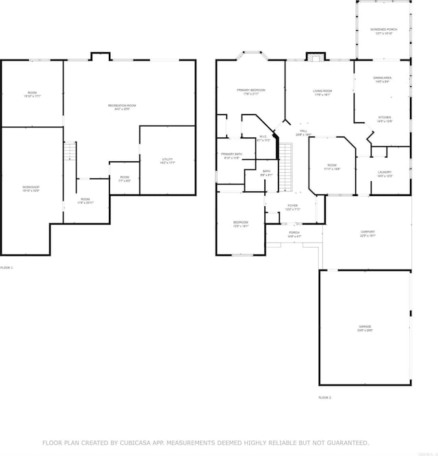 505 E Tri Lks, Horseshoe Bend, AR 72512 - home floor plan