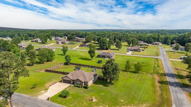 390 Bobwhite Cir, Lonoke, AR 72086 - aerial view of a forest