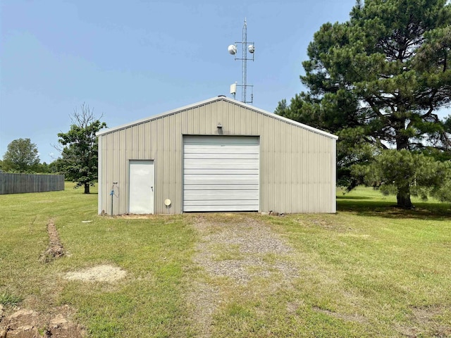 57 Deerfield Dr, Plumerville, AR 72127 - detached garage featuring driveway