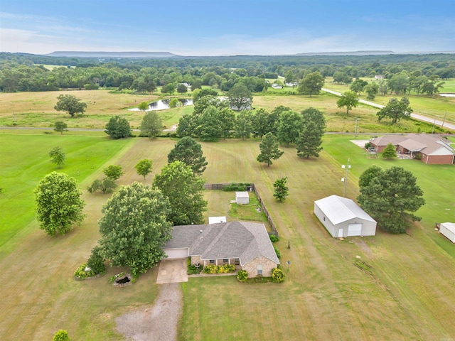 57 Deerfield Dr, Plumerville, AR 72127 - bird's eye view of a nearby body of water