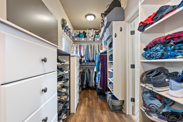 26 Jacob Pl, Little Rock, AR 72211 - walk in closet with wood finished floors