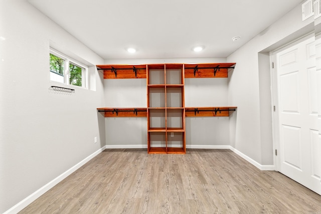 201 Sunset St, Hot Springs, AR 71913 - spacious closet with light wood-style flooring