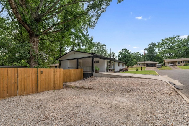 201 Sunset St, Hot Springs, AR 71913 - view of single story home