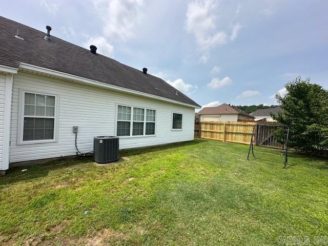 13815 Carrington Place Dr, Alexander, AR 72002 - rear view of property with central AC unit