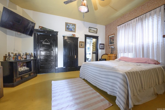 1107 Magnolia, Mena, AR 71953 - bedroom featuring ceiling fan