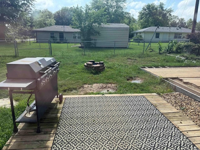 211 Turner St, Mena, AR 71953 - view of yard