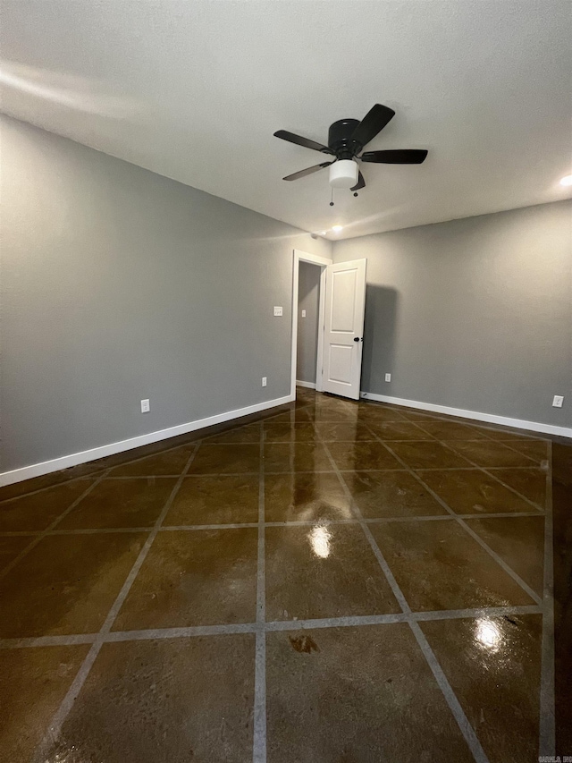 233 Iris, Benton, AR 72015 - empty room with baseboards and ceiling fan