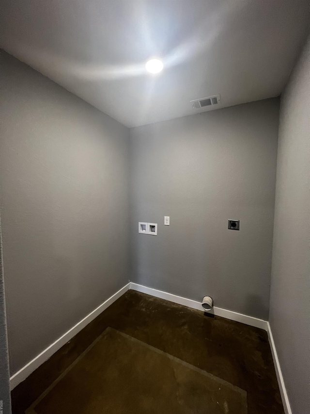233 Iris, Benton, AR 72015 - washroom with hookup for a washing machine, baseboards, and hookup for an electric dryer