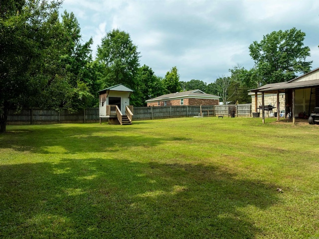 1417 Meadowbrook Dr, Heber Springs, AR 72543 - view of yard