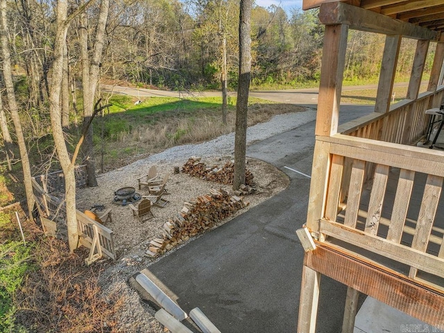 1912A5 Central Blvd, Bull Shoals, AR 72619 - view of yard