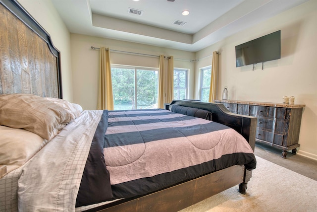 343 Boulder Rd, Royal, AR 71968 - carpeted bedroom with baseboards and recessed lighting